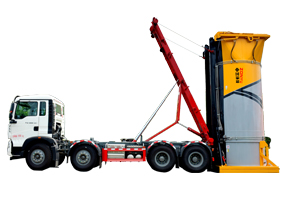 竖直直压式垃圾站